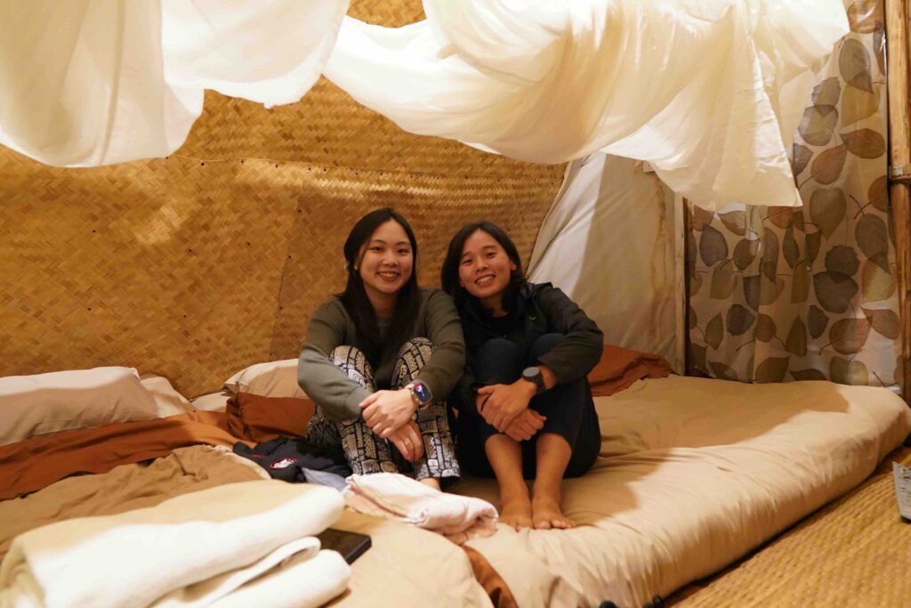 Travel bloggers glamping and farmstays in Chiang Mai, northern Thailand—a perfect blend of luxury, nature, and unforgettable adventures