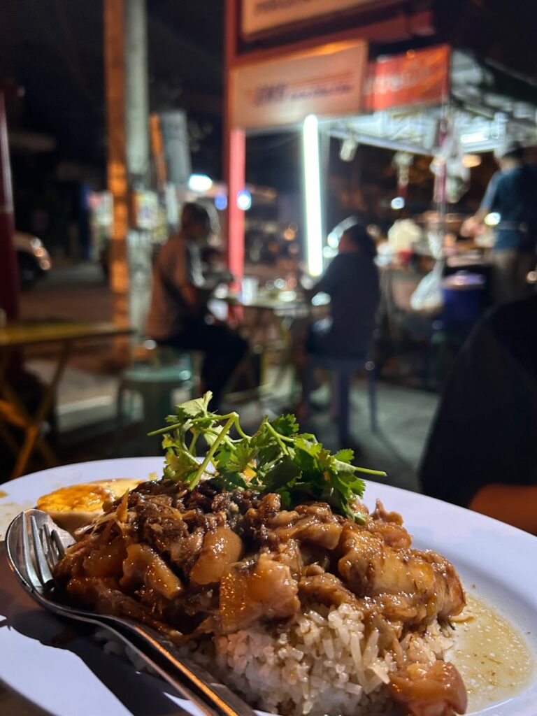 Chiang Mai Food - Stewed Pork Leg rice