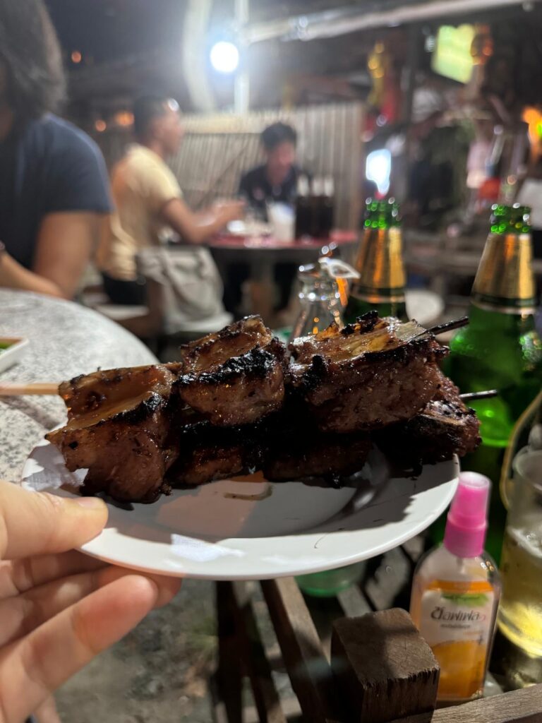 Chiang Mai Local Bites - FROG EYE RED CHEEK - Best item here is their BBQ Pork Ribs!