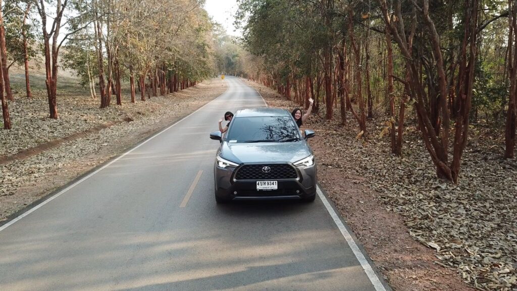 we drove to Pai from Chaing mai braving the 762 turns up the mountain