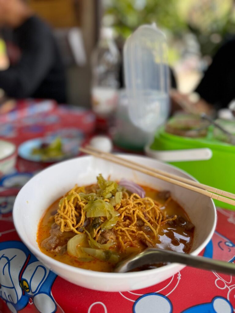 Khao Soi Chiang Mai Northern Thai Food - Abandoned looking building